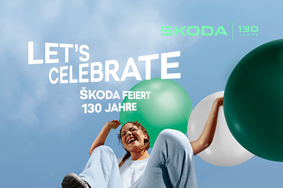 Wir feiern 130 Jahre Škoda.