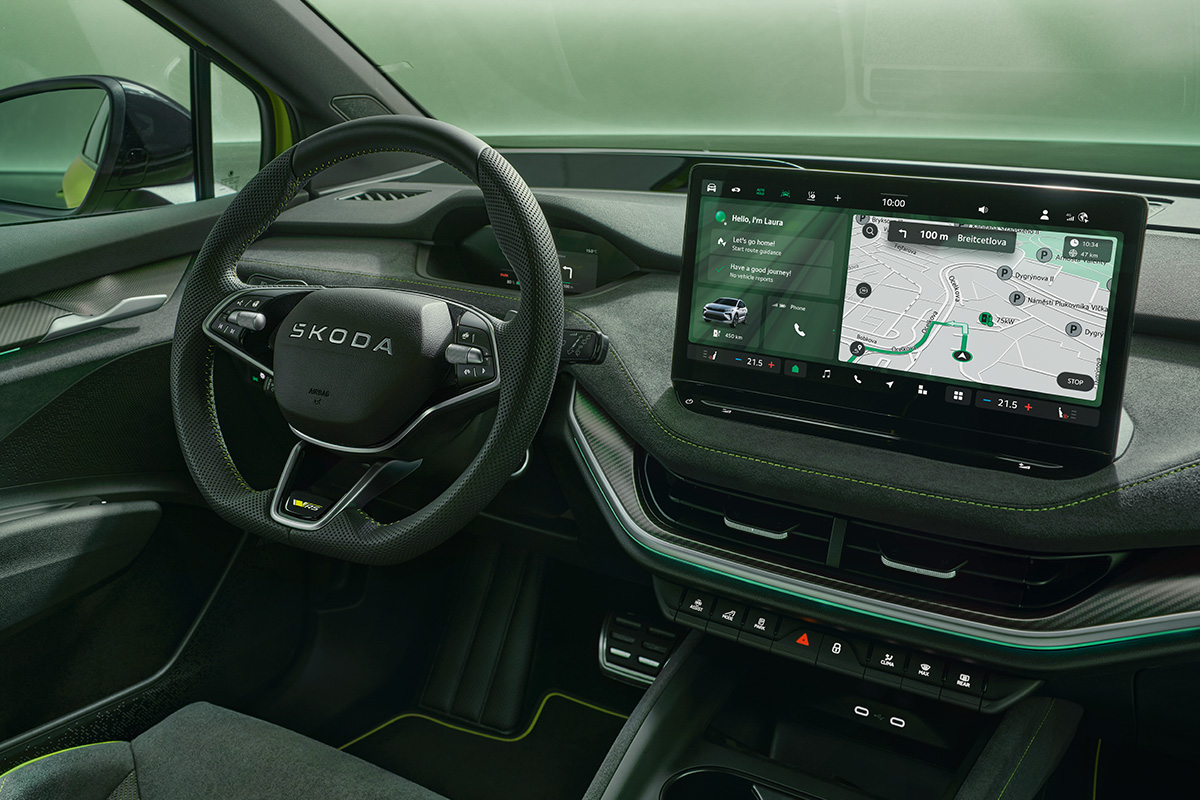 Skoda Enyaq Display