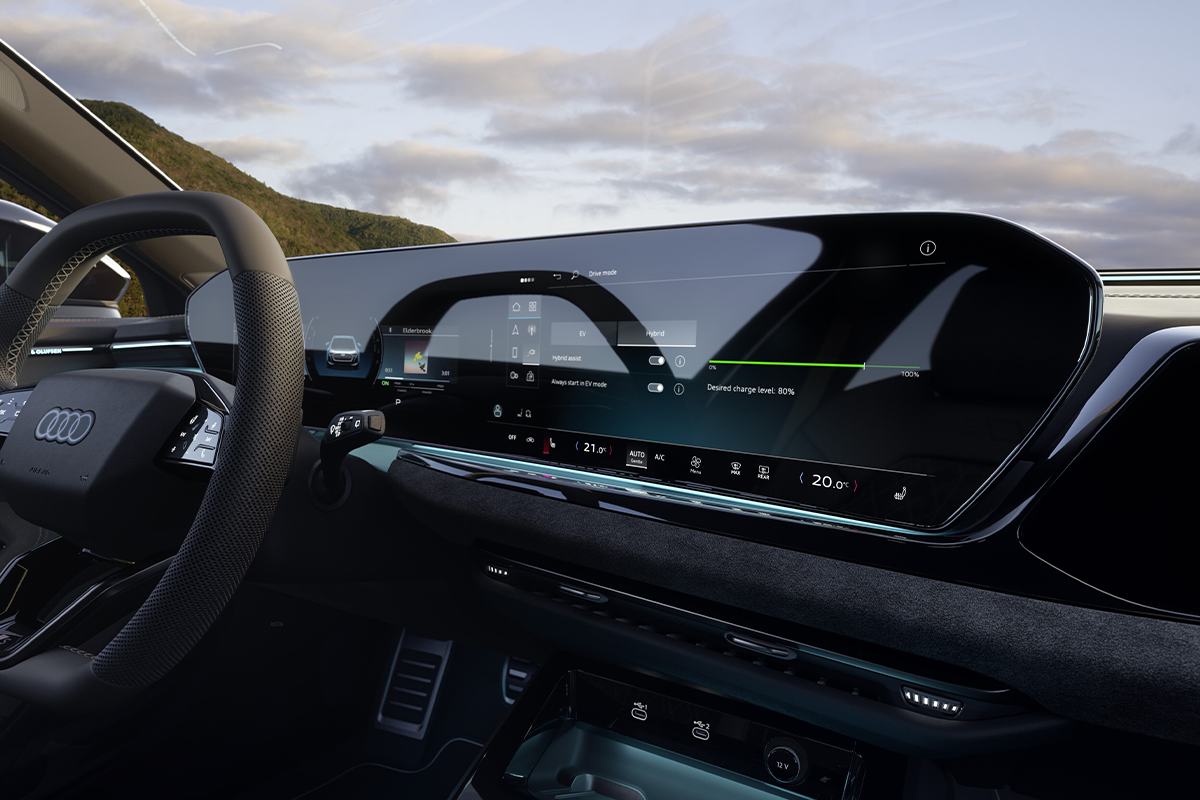 Audi A5 Avant e-hybrid Display