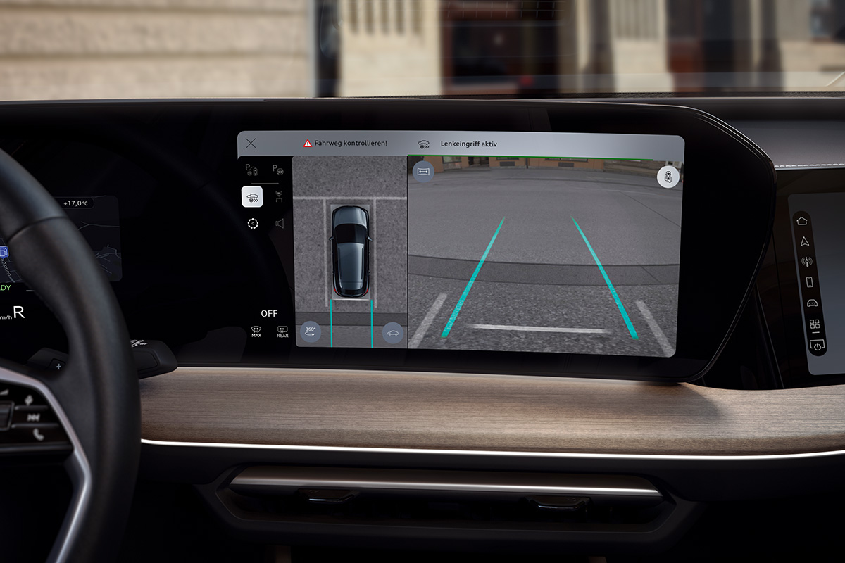 Audi Q4 SUV e-tron Display