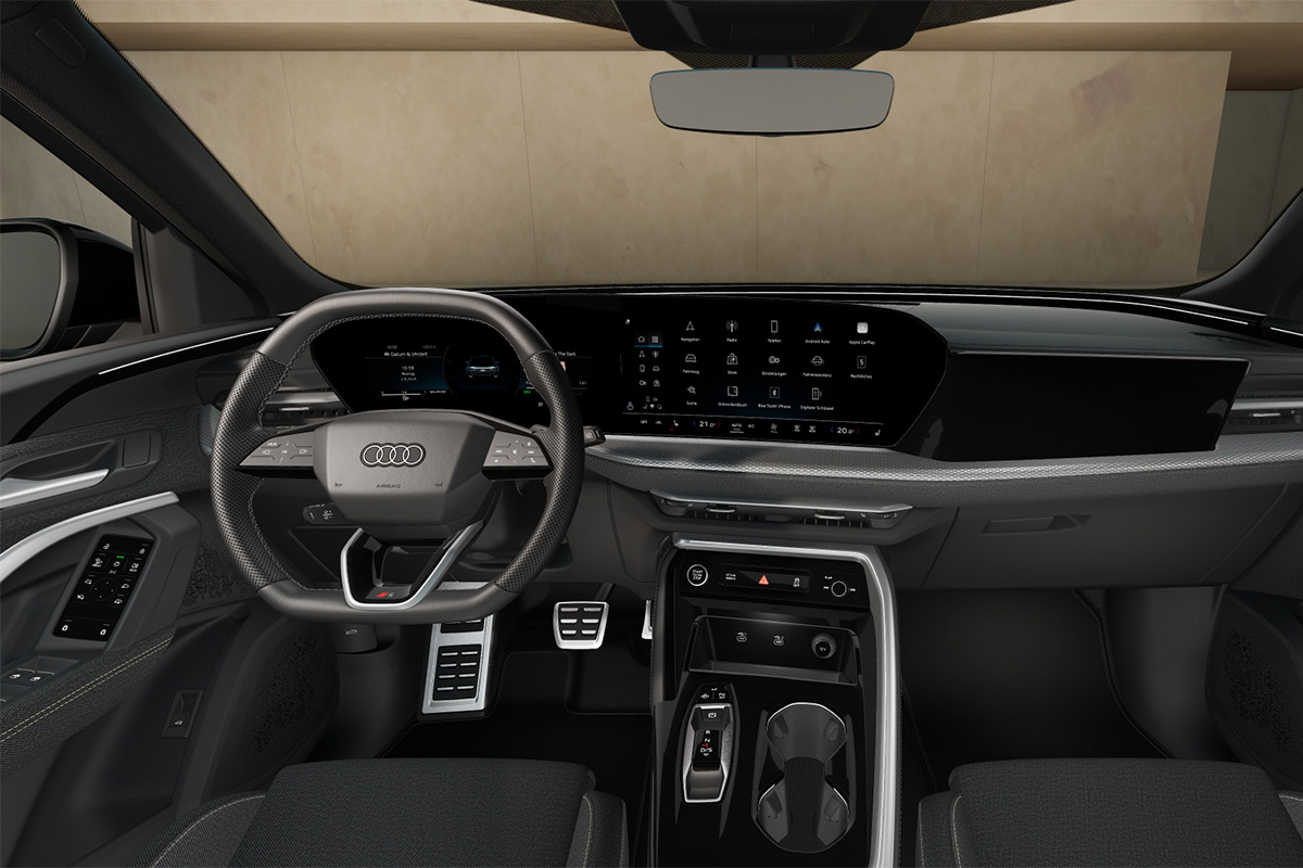 Audi Q5 SUV Lenkrad Display