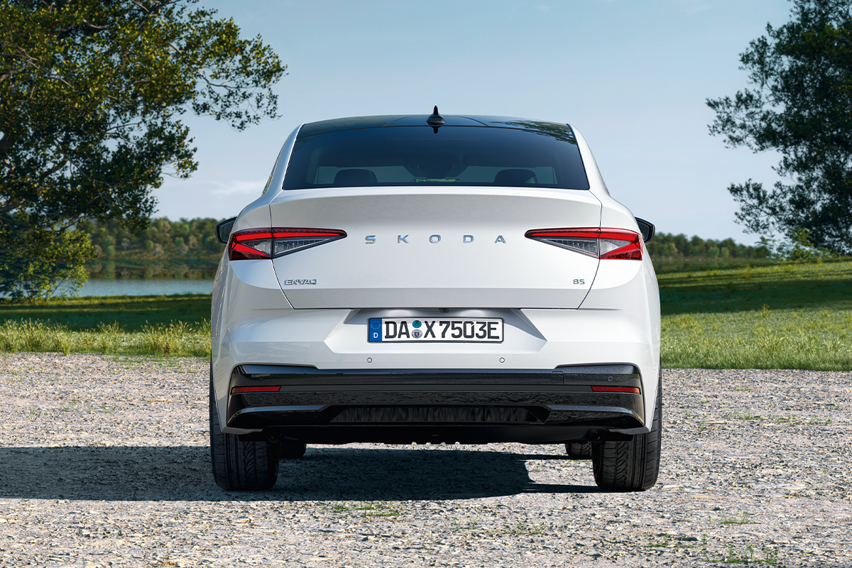 Skoda Enyaq Coupé Heckansicht