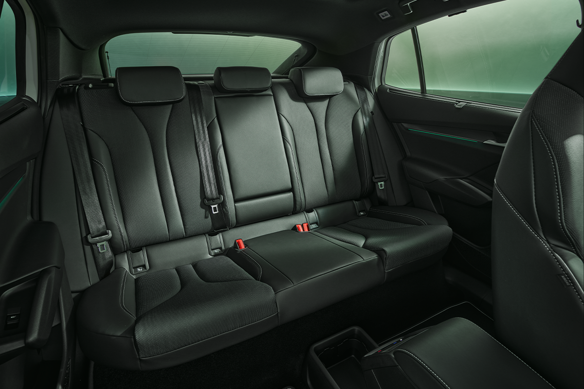 Skoda Enyaq Sitze hinten