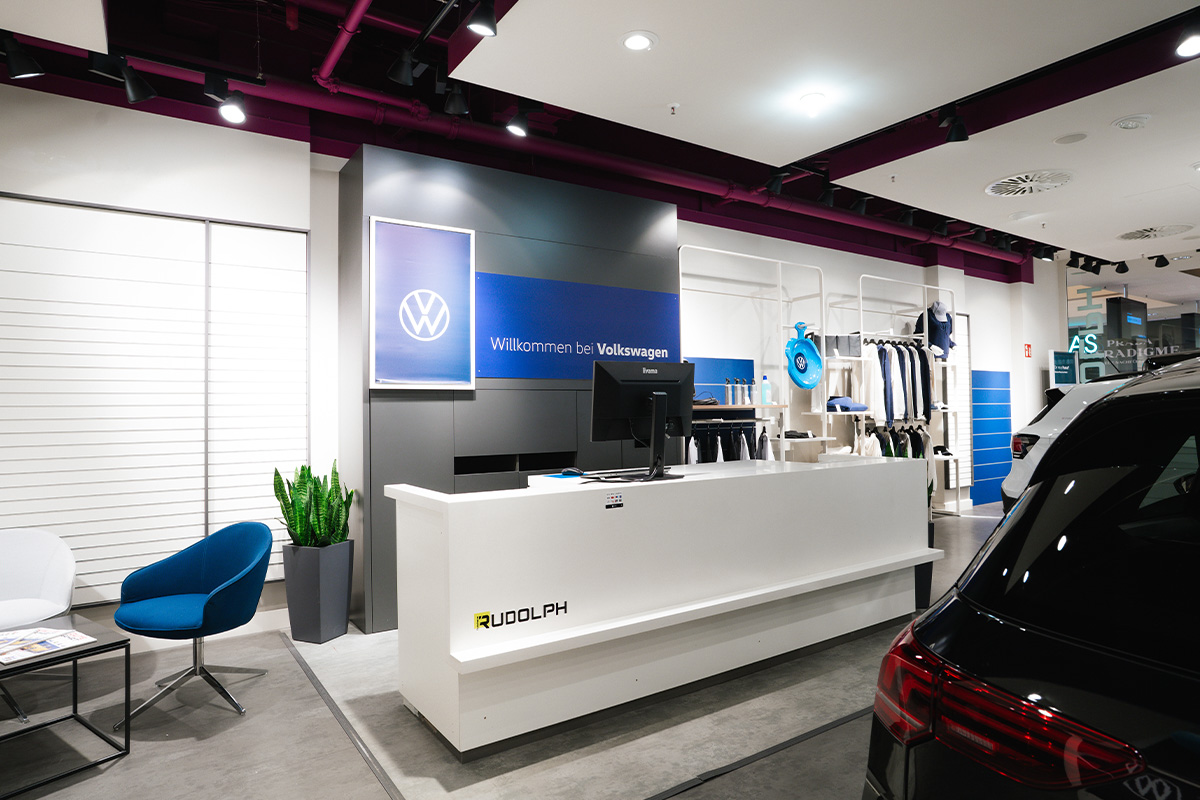 VW Pop Up Store Autohaus Rudolph