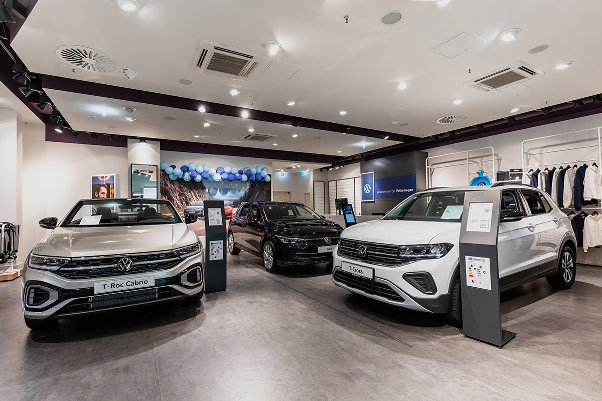 VW Pop Up Store Autohaus Rudolph