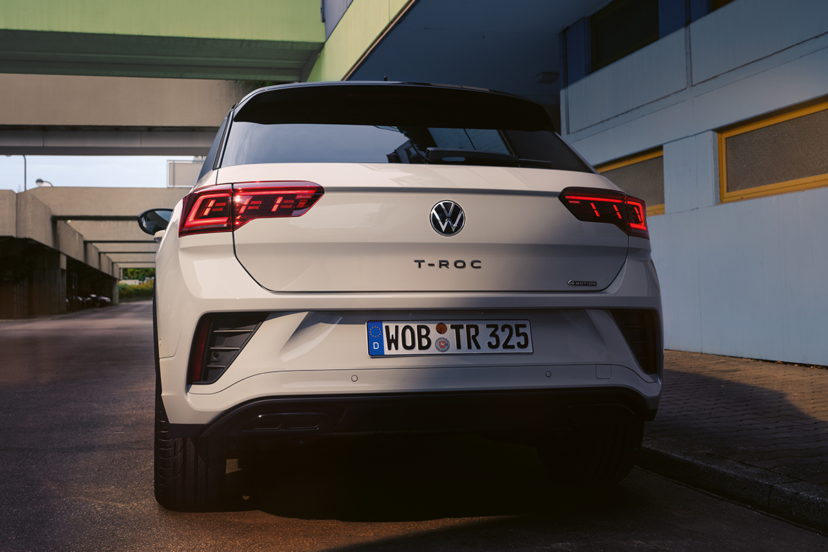 VW T-Roc R-Line Heck