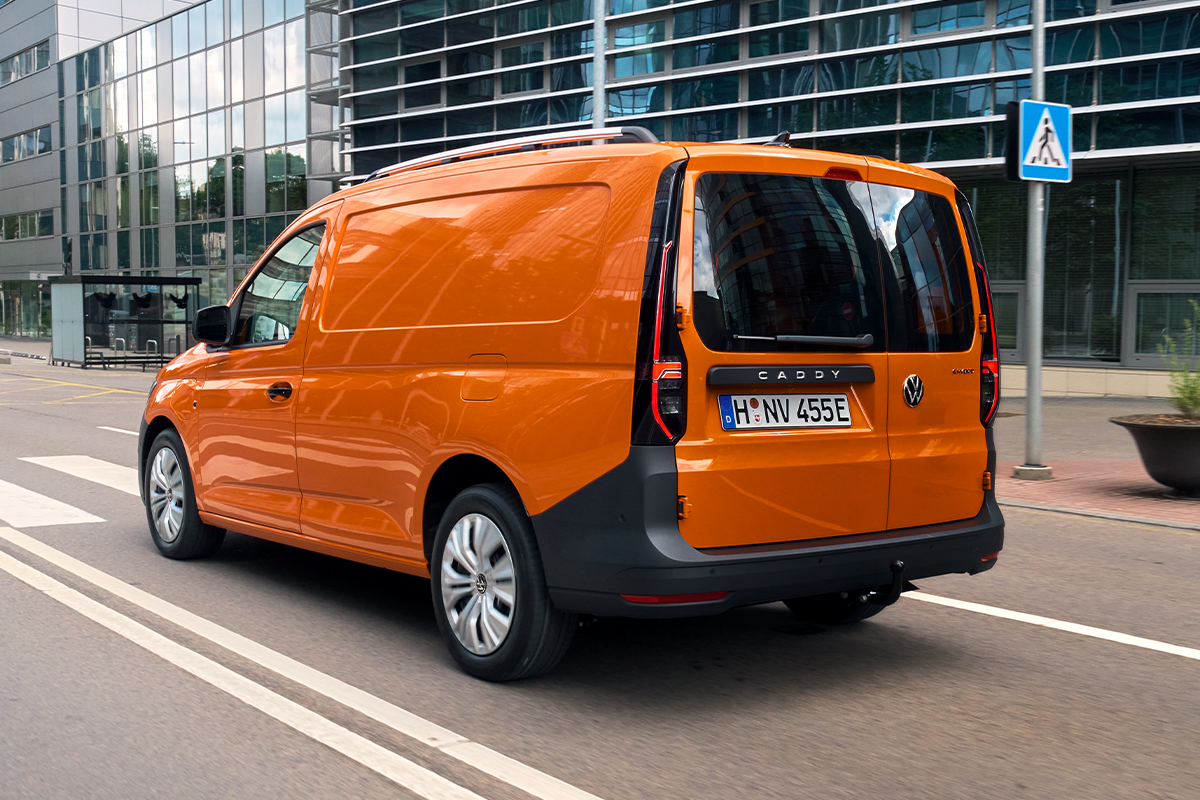 VW Caddy Cargo Heck