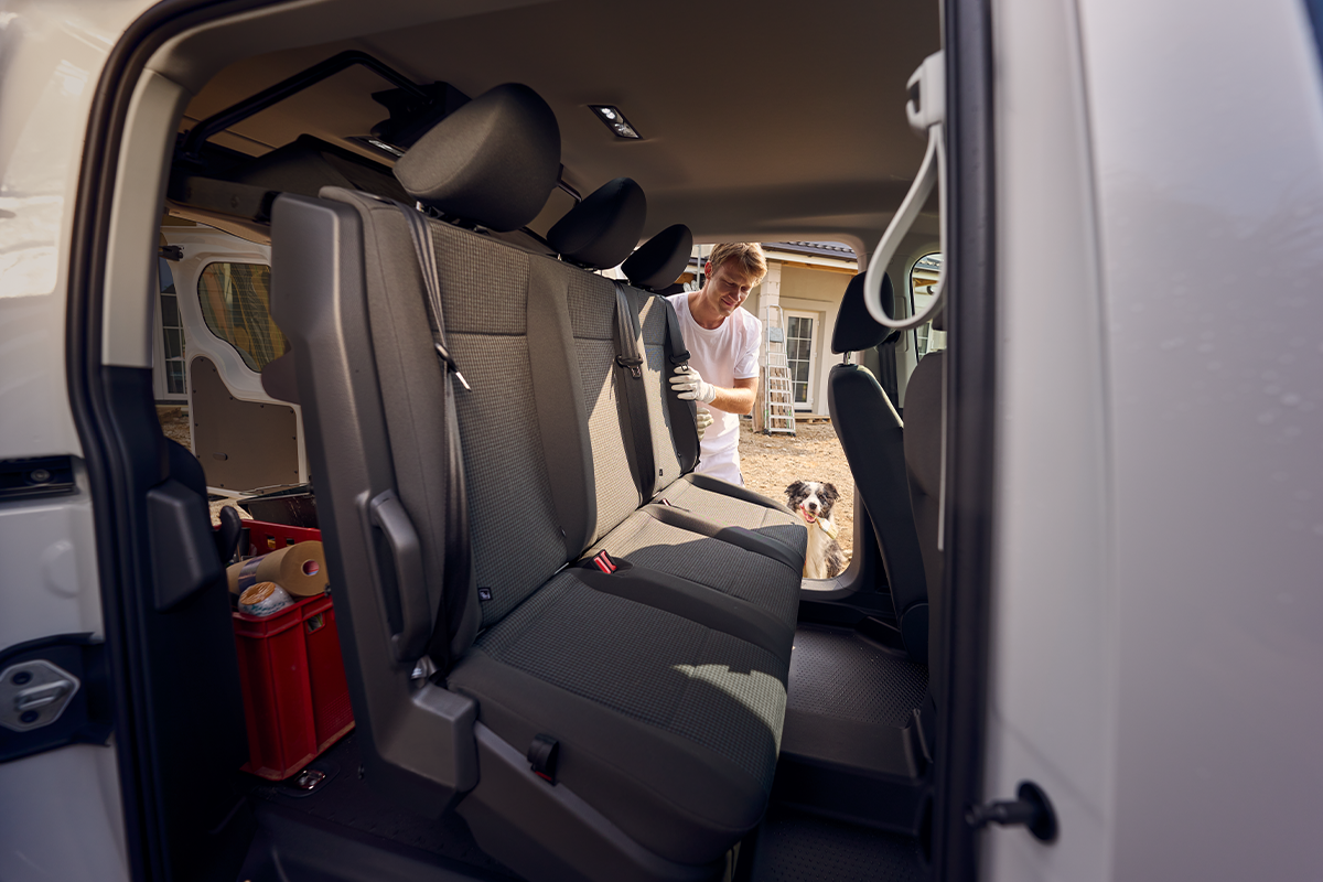 VW Caddy Cargo Sitze
