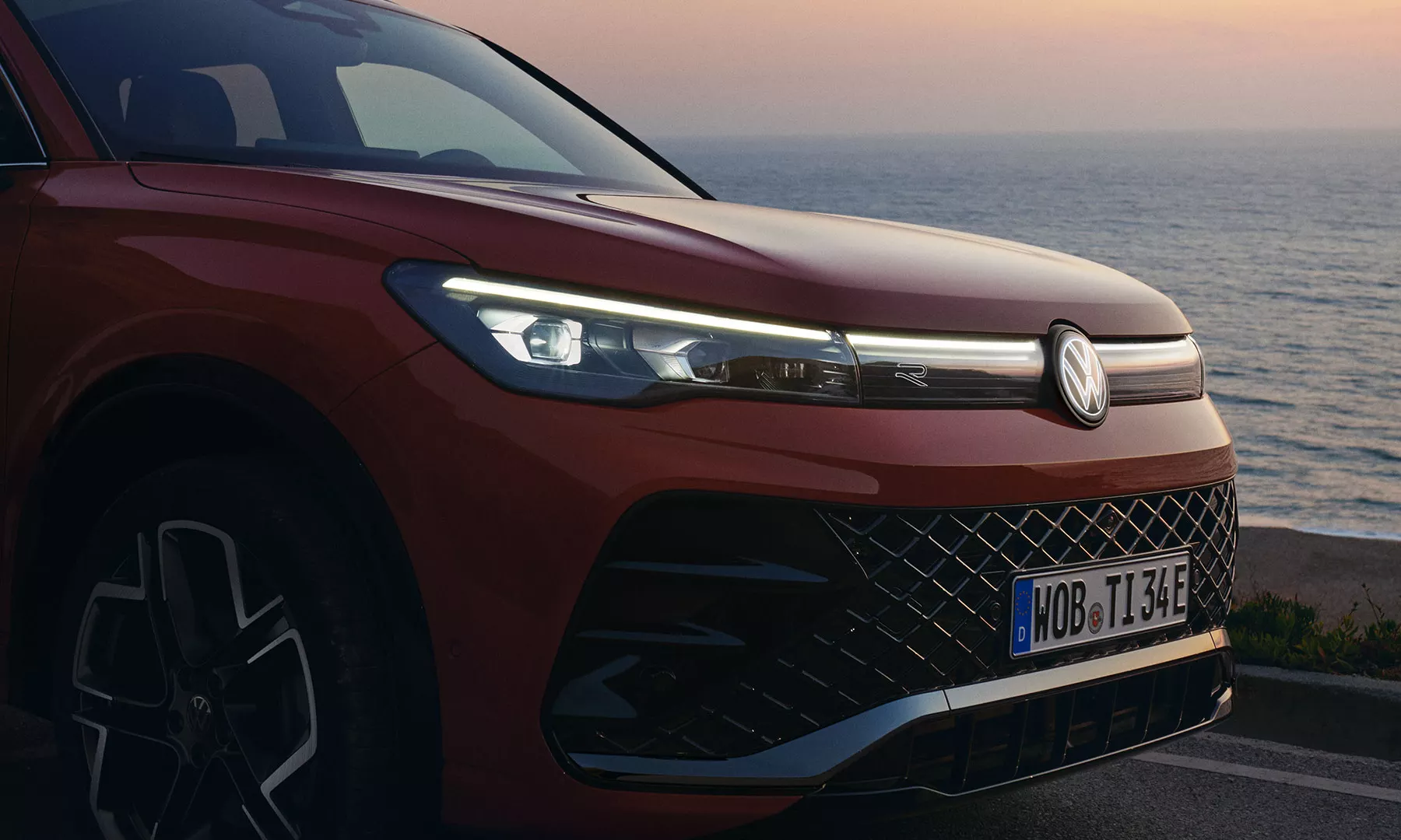 türkiser Tiguan 