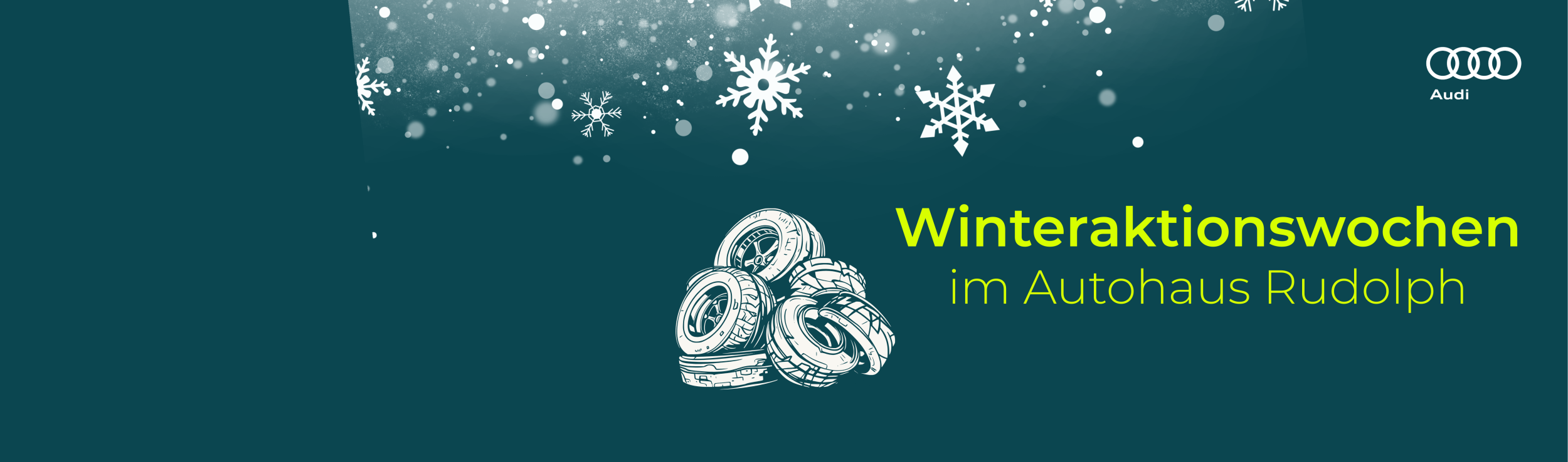 Autohaus Rudolph | gratis Satz Winterreifen auf Au